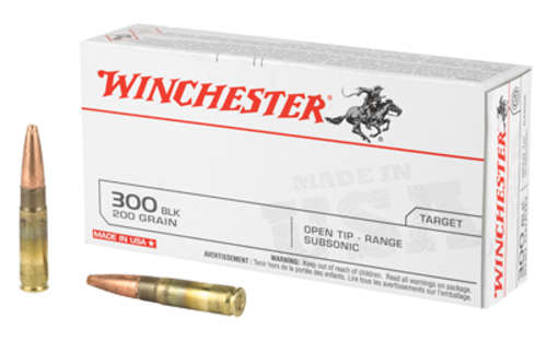 Ammunition Winchester Ammunition USA 300Blackout WIN USA 300BLK 200GR OT 20/200